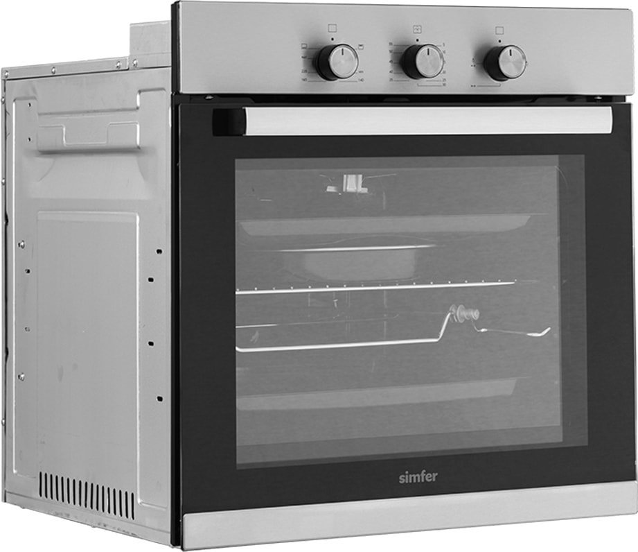 Газовый духовой шкаф Simfer B6GM12016