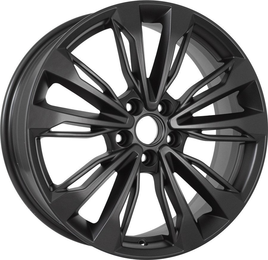 Литые диски KDW KD1830 18x7" 5x114.3мм DIA 67.1мм ET 45мм Matt Black Painted