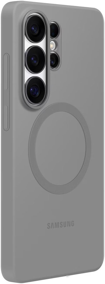 Чехол для телефона Samsung Silicone Magnet Case для Samsung Galaxy S26 Ultra (серый)