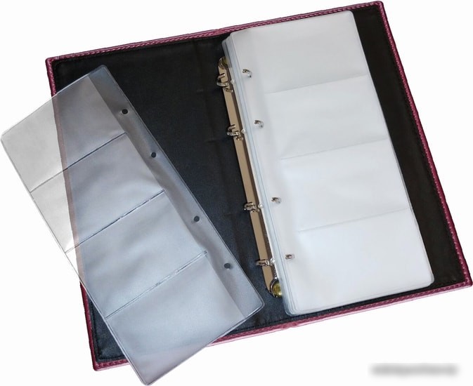 Визитница BRAUBERG Imperial 231665 (бордовый)