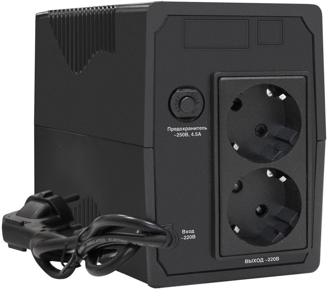 Источник бесперебойного питания ExeGate SpecialPro UNB-600.LED.AVR.2SH EP285603RUS