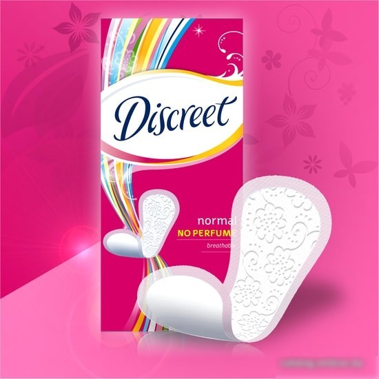 Прокладки ежедневные Discreet Normal Trio (60 шт)