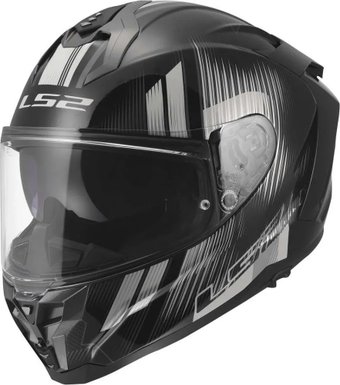 Мотошлем LS2 FF817 Challenger II Nitro (L, черный/серый)