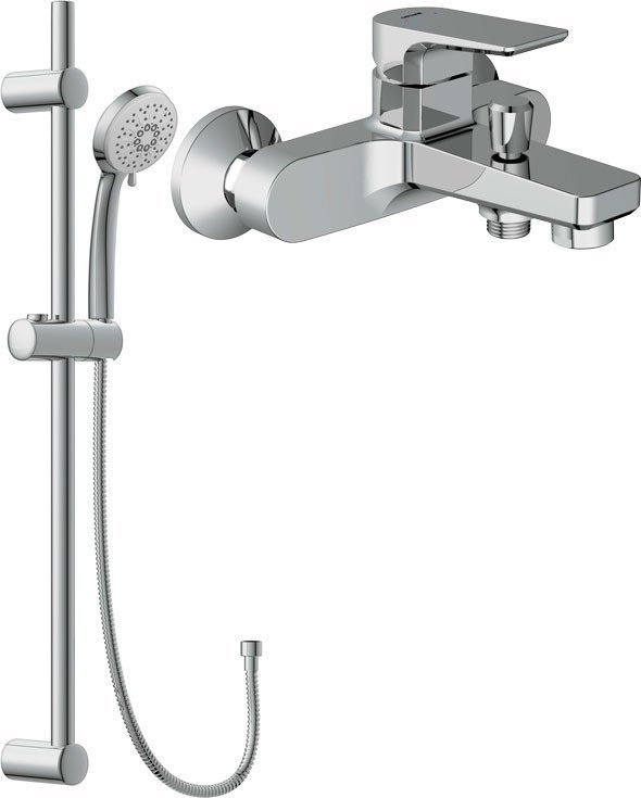 Душевой гарнитур Cersanit Nature 63064 + Vibe 63067