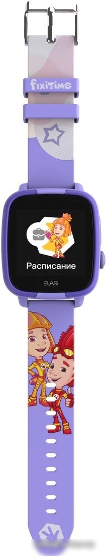 Детские умные часы Elari FixiTime Fun (сиреневый)