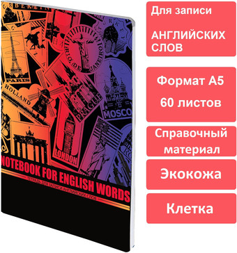 Полуобщая тетрадь BRAUBERG World 404038 (60л)
