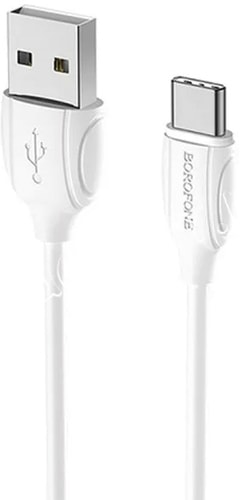 Кабель Borofone BX19 Type-C 1 м (белый)