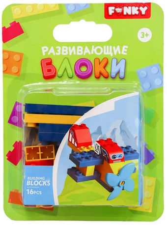Конструктор Funky Toys Самолет FT0822555