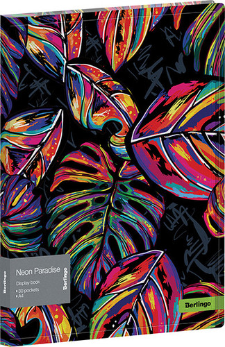 Папка для бумаг Berlingo Neon Paradise DB4_30081