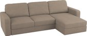 Угловой диван Mio Tesoro Aurora правый (Velutto 06 кремовый)