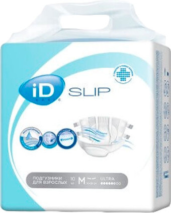Подгузники для взрослых ID Slip Basic M (30 шт)